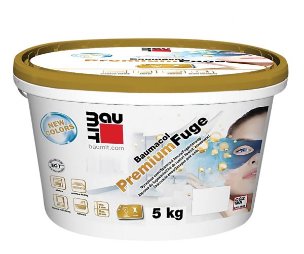 BAUMACOL PREMIUM  MASA ZA FUGIRANJE SIVA 5/1 KG